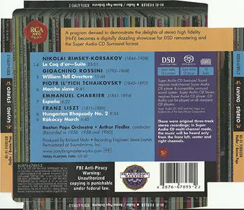 Arthur Fiedler & Boston Pops - Hi-Fi Fiedler (2005, 1956-1960) {Hybrid-SACD // ISO & HiRes FLAC} 
