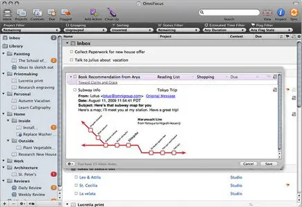 OmniFocus Pro 2.4.2 (Mac OS X)
