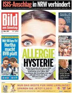 Bild am Sonntag - 12 März 2017