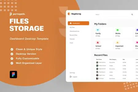 Regstorag - Files Storage Dashboard