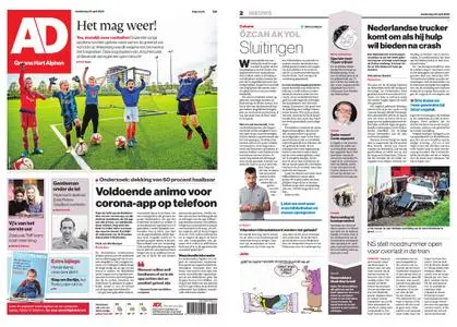 Algemeen Dagblad - Alphen – 30 april 2020