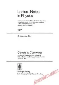 Comets to cosmology: proceedings of the Third IRAS Conference, held at Queen Mary College