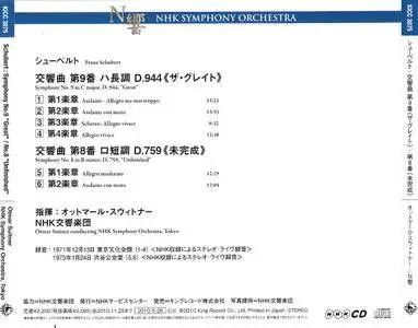 Otmar Suitner & NHK Symphony Orchestra - Schubert: Symphony № 9 in C major & Symphony № 8 in B minor (2010)