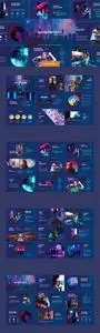 Afterwork - Music Powerpoint, Keynote and Google Slides Presentation Template