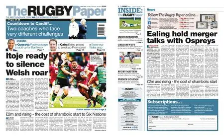 The Rugby Paper – February 19, 2023