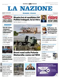 La Nazione Grosseto Livorno - 11 Settembre 2025