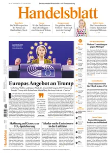 Handelsblatt - 23 Januar 2025