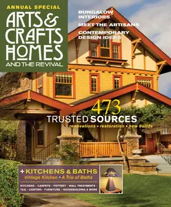 Old House Journal - Arts & Crafts Homes 2024