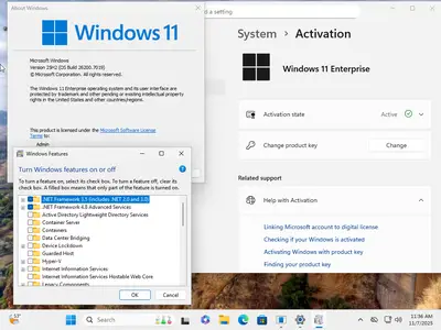 Windows 11 Enterprise/Iot Enterprise 25H2 Build 26200.7019 (No TPM Required) Multilingual Preactivated