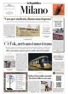 la Repubblica Milano - 21 Settembre 2024