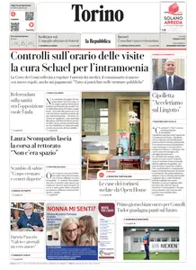 la Repubblica Torino - 5 Giugno 2025
