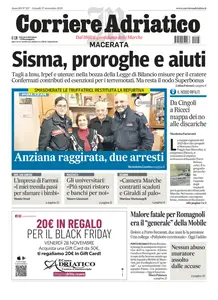 Corriere Adriatico Macerata - 27 Novembre 2025