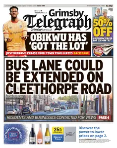 Grimsby Telegraph - 21 February 2025