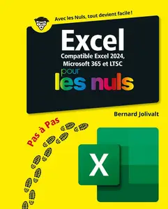 Excel 2024 Pas à Pas pour les Nuls - Jolivalt Bernard