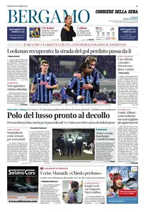 Corriere della Sera Bergamo - 30 Ottobre 2025
