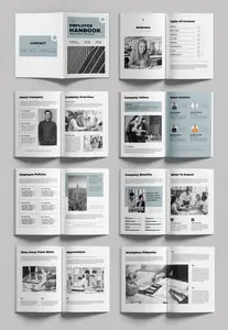 Hr Employee Handbook Design 773252714