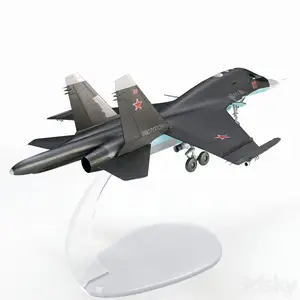 3dsky - Plastic model of the SU-34 aircraft  3D Model