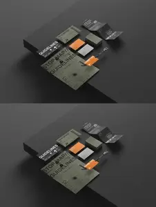 Corporate Branding Identity Mockup Kit YTJC9ZR