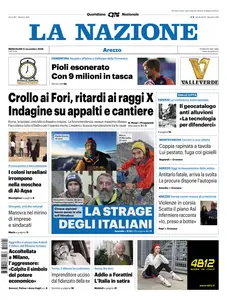 La Nazione Arezzo - 5 Novembre 2025