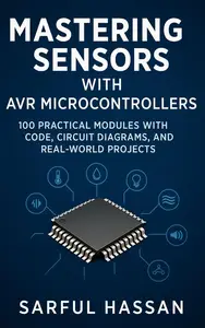 Mastering Sensors with AVR Microcontrollers : 100 Practical Modules with Code, Circuit Diagrams