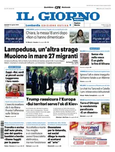 Il Giorno Bergamo Brescia - 14 Agosto 2025