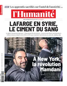 L'Humanité - 4 Novembre 2025