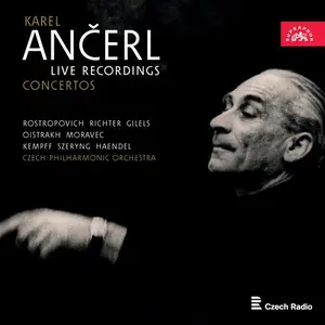 Karel Ančerl, Czech Philharmonic Orchestra - Karel Ančerl Live Recordings / Concertos (2025)