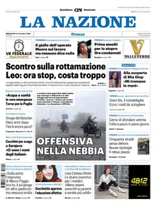 La Nazione Firenze - 12 Novembre 2025