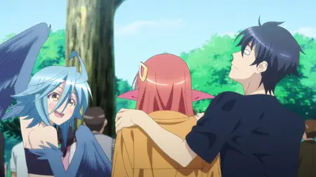 Monster Musume Everyday Life with Monster Girls (2015 S01E02 Everyday Life with a Harpy and Centaur AOmundson