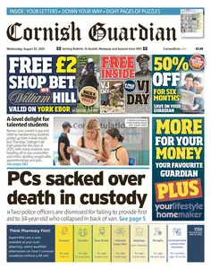 Cornish Guardian Newquay - 20 August 2025
