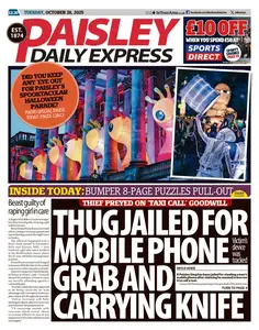 Paisley Daily Express - 28 October 2025