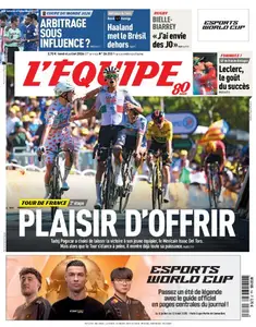 L’equipe du Lundi 6 Juillet 2026