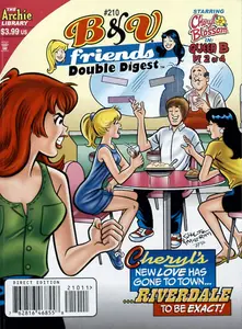 B &amp; V Friends Double Digest 210 2011 Archie Comics c2c ComicsCastle
