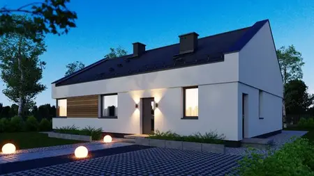 Blender Architectural Visualization - Complete House Project
