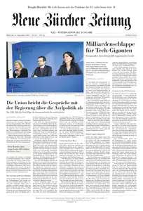 Neue Zurcher Zeitung International  - 11 September 2024