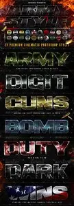 GraphicRiver 20 Cinematic Army / Military Photoshop Style