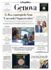 la Repubblica Genova - 5 Ottobre 2023