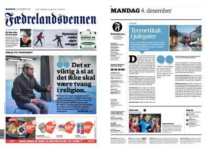 Fædrelandsvennen – 04. desember 2017