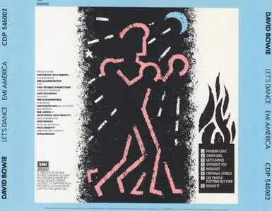 David Bowie - Let's Dance (1983) [1985, Reissue] {Club Edition}
