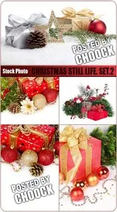 Christmas still life. Set.2 - Stock Photo