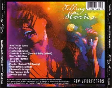 Tom Scott & Paulette McWilliams - Telling Stories (2012)