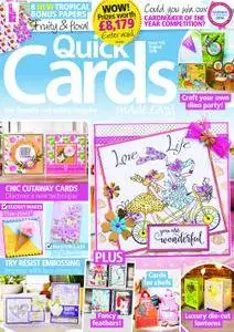 Quick Cards Made Easy - July 2016