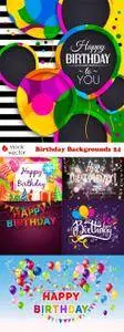 Vectors - Birthday Backgrounds 24