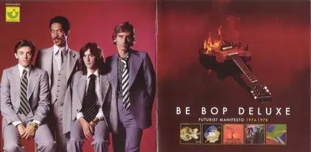 Be Bop Deluxe - Futurist Manifesto: The Harvest Years 1974 - 1978 (2011) {5CD Set Harvest 5099964630823}