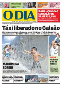 Jornal O Dia - 25 de junho de 2012 - Segunda