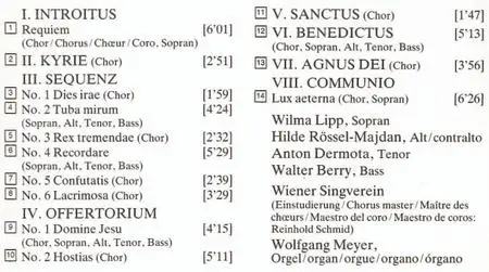 Wolfgang Amadeus Mozart - Requiem in D-minor KV 626