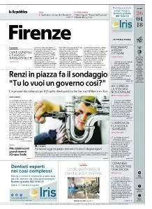 la Repubblica Firenze - 26 Aprile 2018