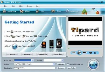 Tipard DVD Ripper v4.2.08 Portable