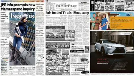 Philippine Daily Inquirer – January 06, 2016