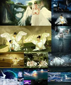 Angel Big Psd Pack